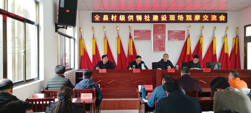 農(nóng)服公司應(yīng)邀參加樅陽縣村級供銷社建設(shè)現(xiàn)場觀摩交流會